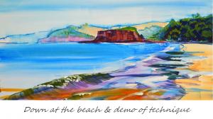 The Sunday Art Show - More En Plein Air beach paintings